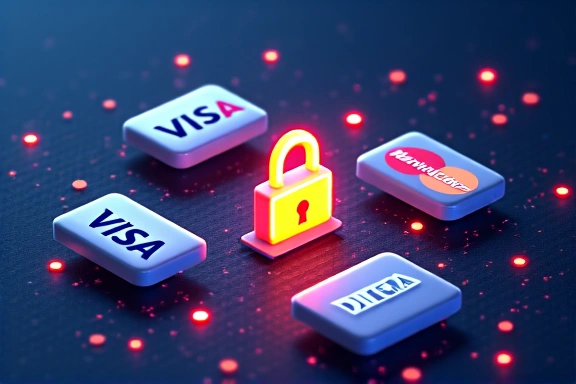 Secure payment methods illustration