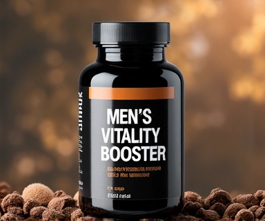 Men's Vitality Booster supplement bottle
